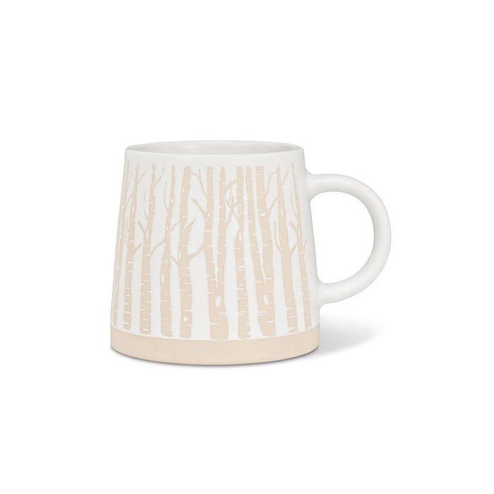 Birch Trees Wide Base Mug
