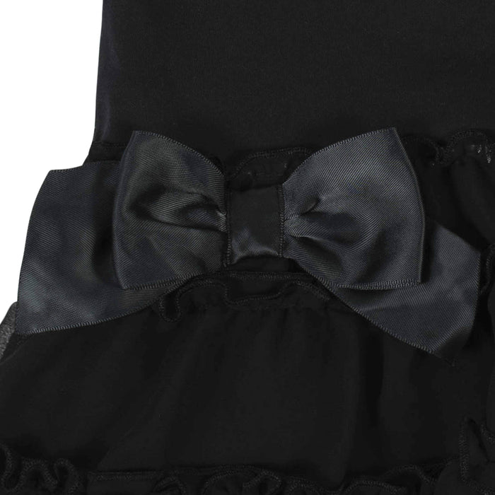 Black Dress Bodysuit with Tutu Skirt-Gerber Childrenswear