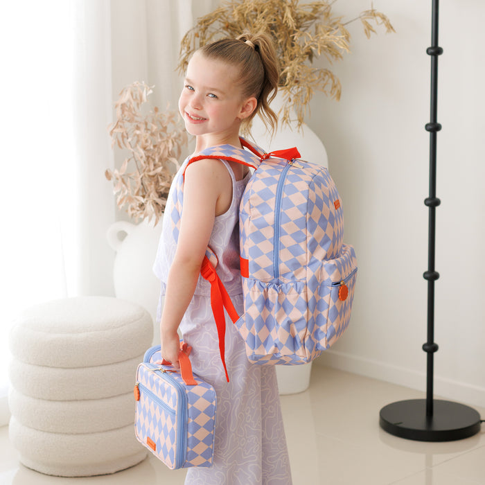 Blue Diamonds Junior Backpack - Medium 20L - LAST CHANCE
