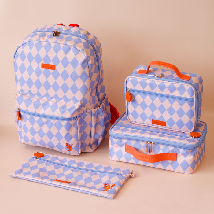 Blue Diamonds Junior Backpack - Medium 20L - LAST CHANCE