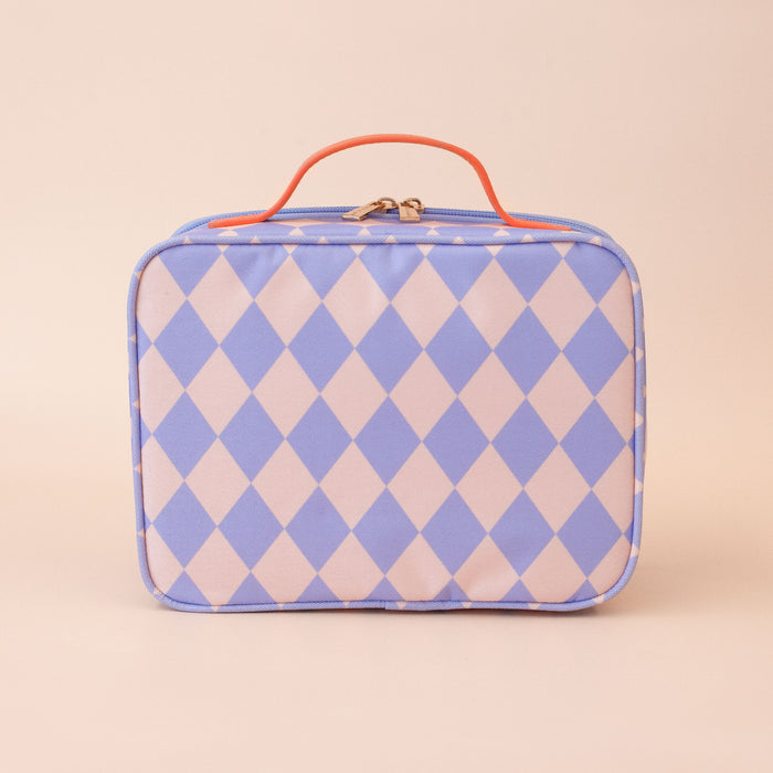 Blue Diamonds Mini Lunch Bag - SECONDS