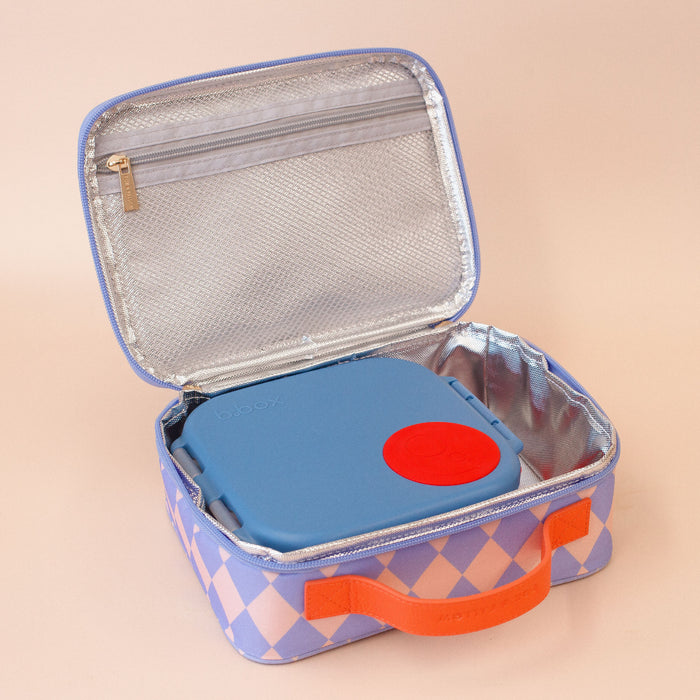 Blue Diamonds Mini Lunch Bag - SECONDS