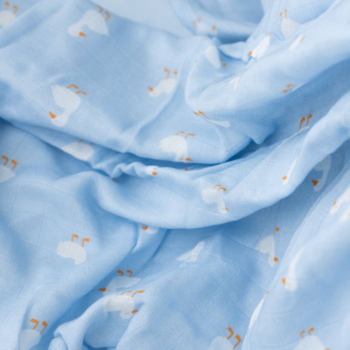 Blue Ducks Muslin Wrap Swaddle - PRE-ORDER (OCTOBER)