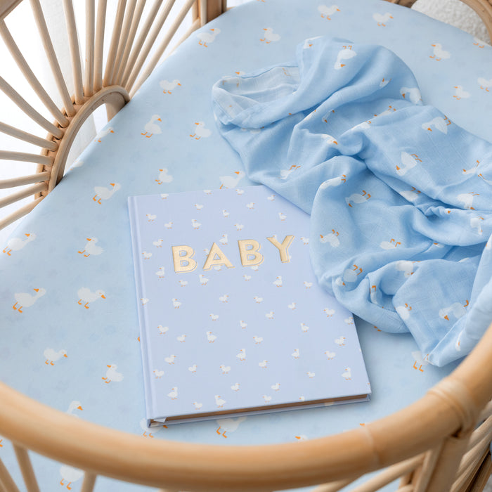 Blue Ducks Muslin Wrap Swaddle - PRE-ORDER (OCTOBER)