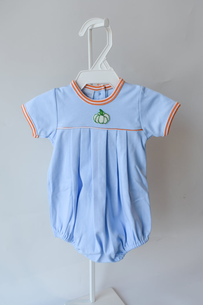 Blue Mini Pumpkin Boy Bubble