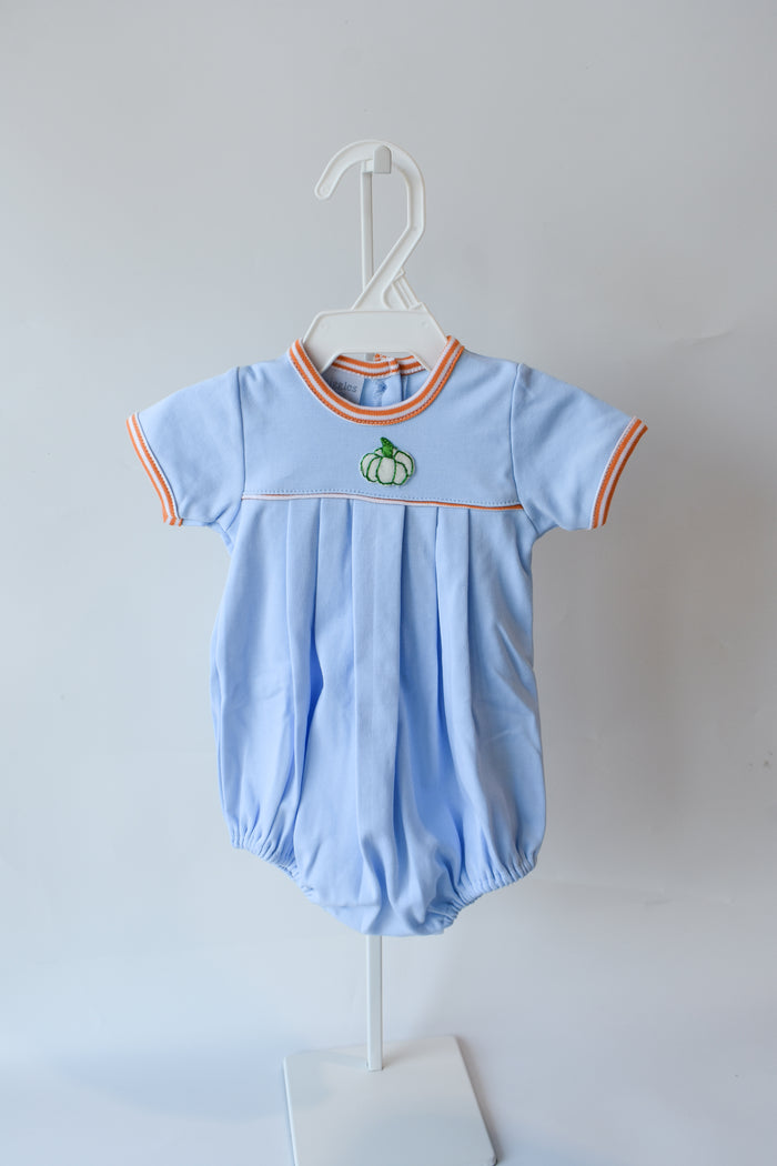 Blue Mini Pumpkin Boy Bubble