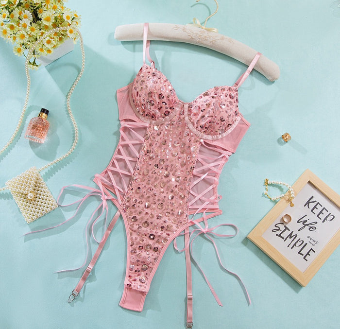 🌸 Body « Kylie Parisian » – Glamour corseté et éclat rosé 💎💗