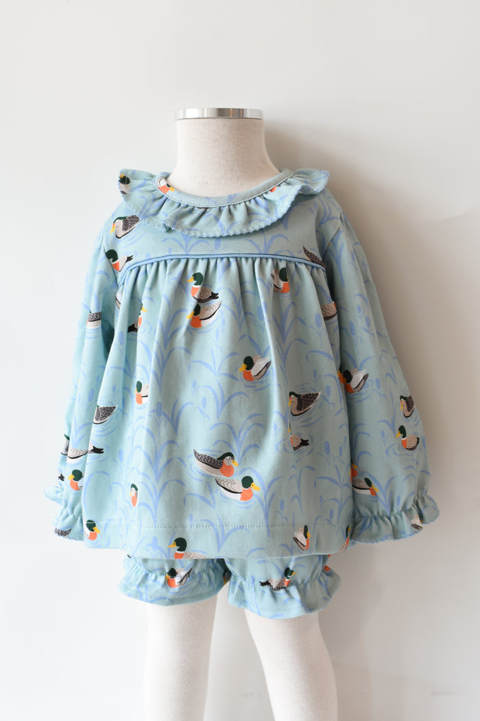 Bon Air Pima Bloomer Set-Fine Weather for Ducks