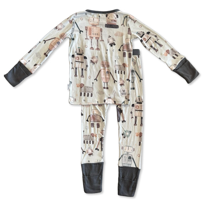Bot Buddies All Wrapped Up Kid's Two Piece Jammie Set