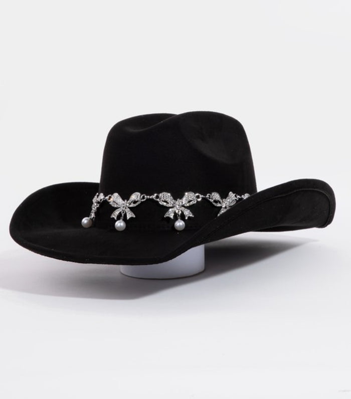 Bow Charm Hat