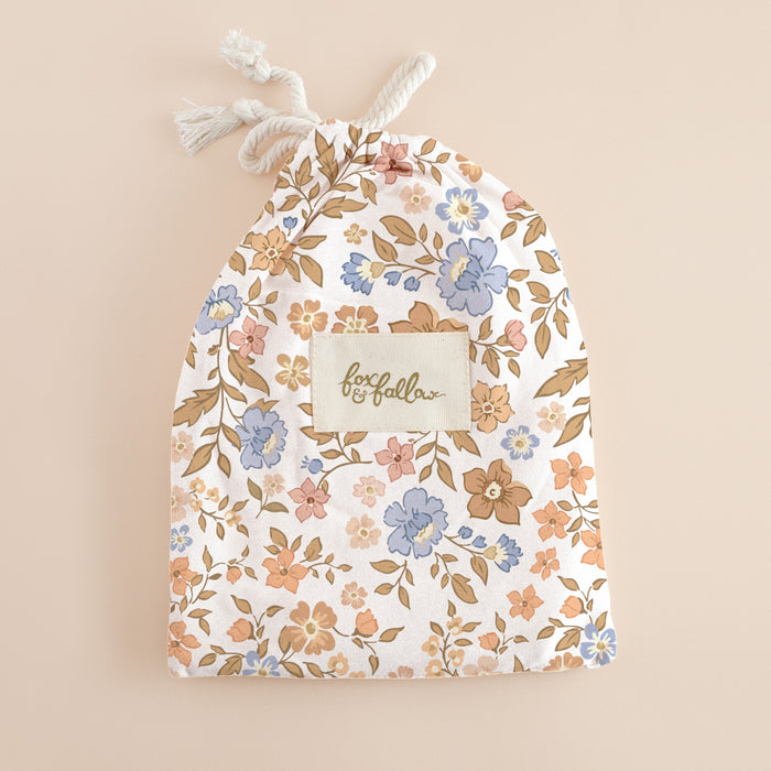 Broderie Organic Fitted Cot Sheet