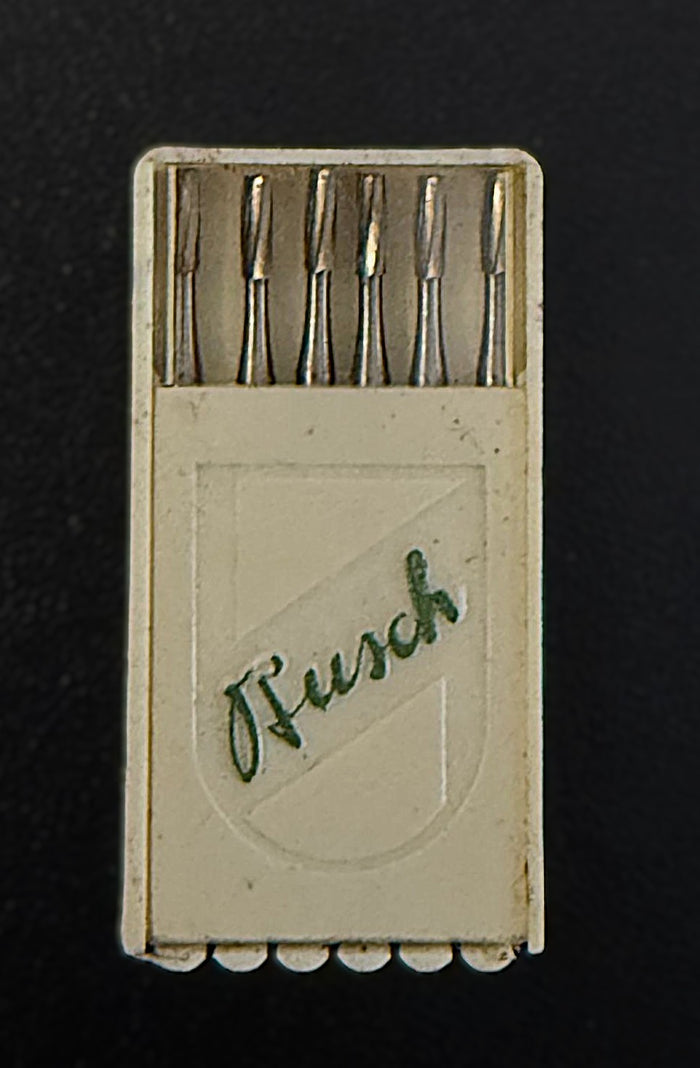 Busch Carbide bur Figure 15 cone shape bur 1.8mm pk of 12