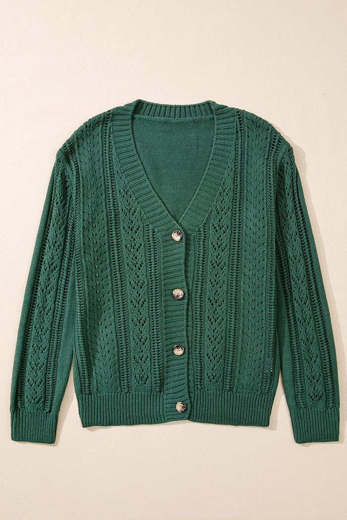 Cardigan pull en tricot ouvert à épaules tombantes Canton *-A WOMAN WE LOVE