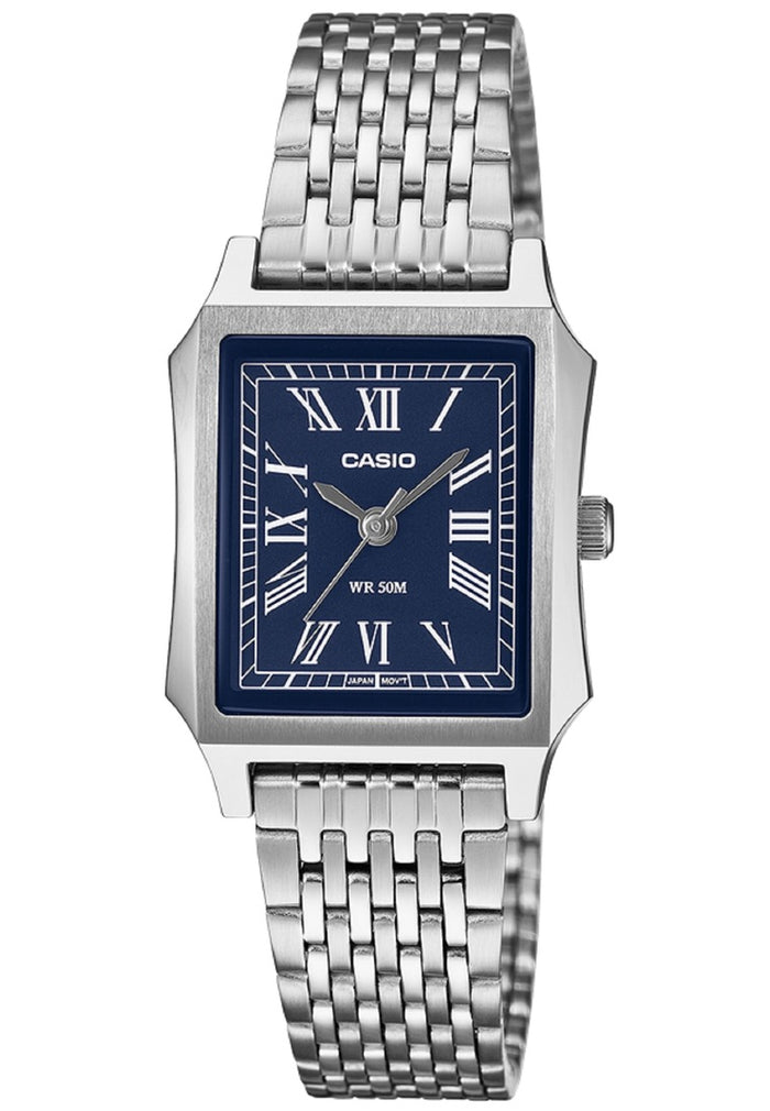 Casio Analog Stainless Steel Strap Watch for Women LTP-B190D-2BVDF-Watch Portal Philippines
