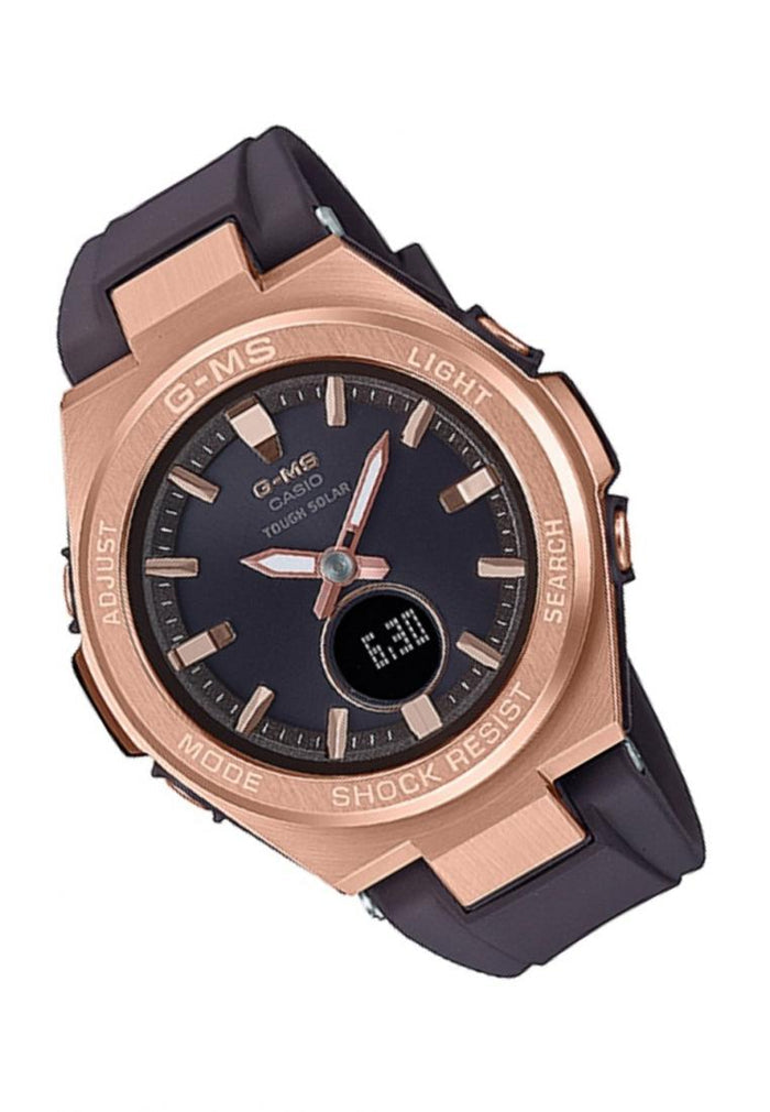 Casio Baby-g MSG-S200G-5A Solar Digital Analog Rubber Strap Watch For Women-Watch Portal Philippines