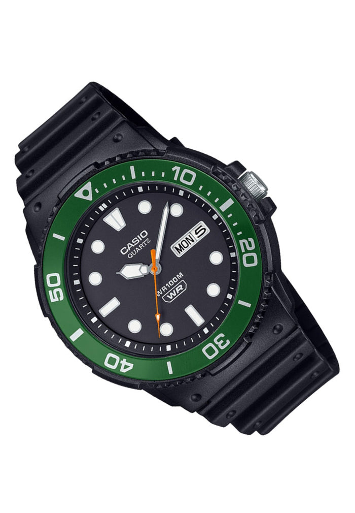Casio MRW-230H-1E3 Analog Rubber Strap Watch For Men-Watch Portal Philippines