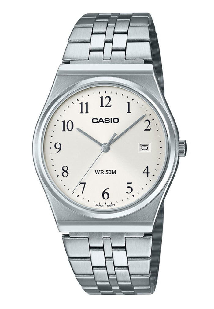 Casio MTP-B145D-7B Analog Stainless Steel Strap Watch For Men-Watch Portal Philippines