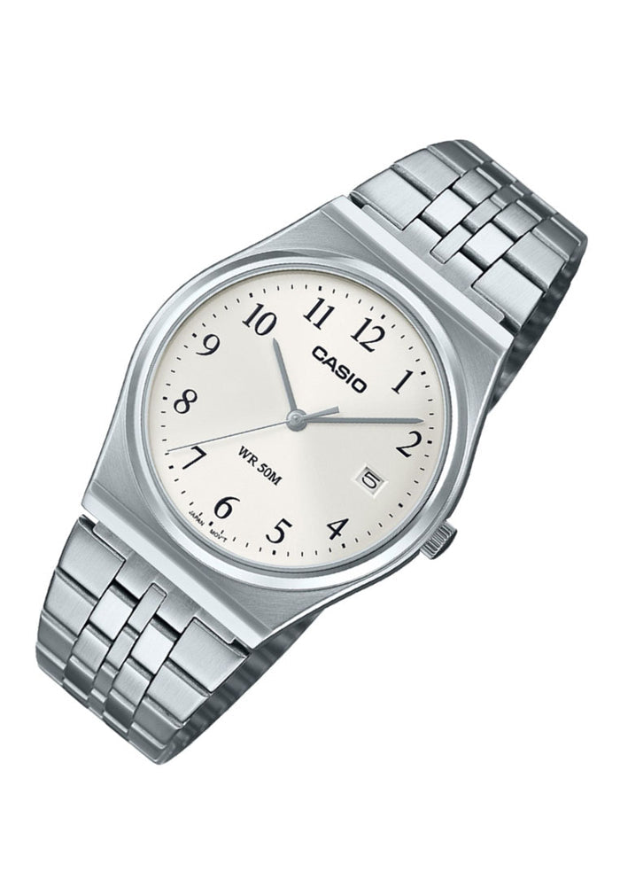 Casio MTP-B145D-7B Analog Stainless Steel Strap Watch For Men-Watch Portal Philippines