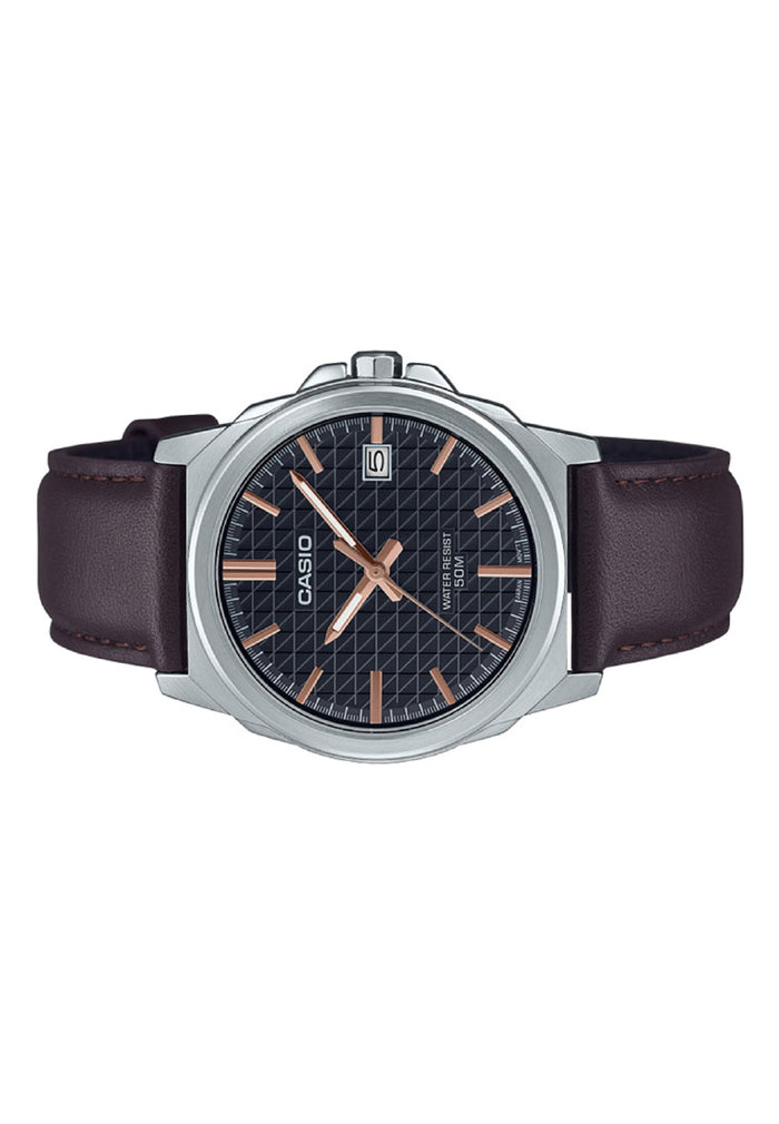Casio MTP-E720L-5A Analog Leather Strap Watch for Men-Watch Portal Philippines