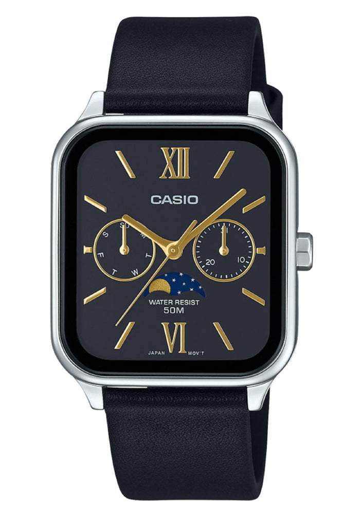 Casio MTP-M305L-1A2 Analog Leather Strap Watch For Men-Watch Portal Philippines
