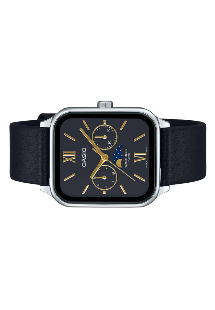 Casio MTP-M305L-1A2 Analog Leather Strap Watch For Men-Watch Portal Philippines