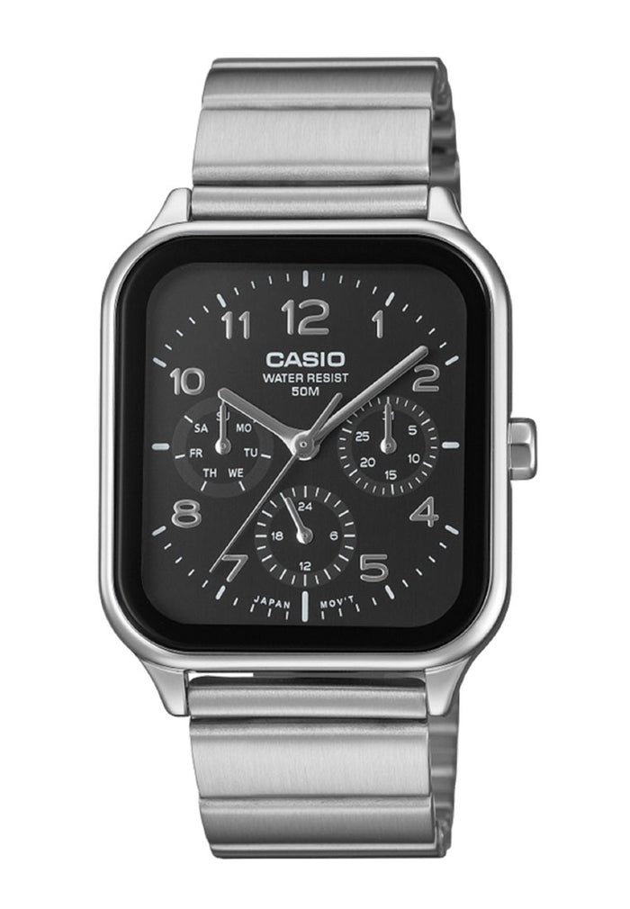 Casio MTP-M306D-1A Analog Stainless Steel Strap Watch for Men-Watch Portal Philippines