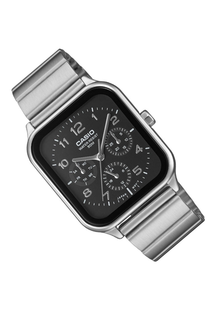 Casio MTP-M306D-1A Analog Stainless Steel Strap Watch for Men-Watch Portal Philippines