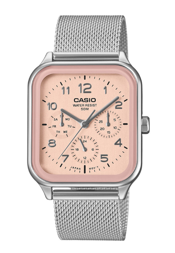 Casio MTP-M306M-4A Analog Stainless Steel Strap Watch for Men-Watch Portal Philippines
