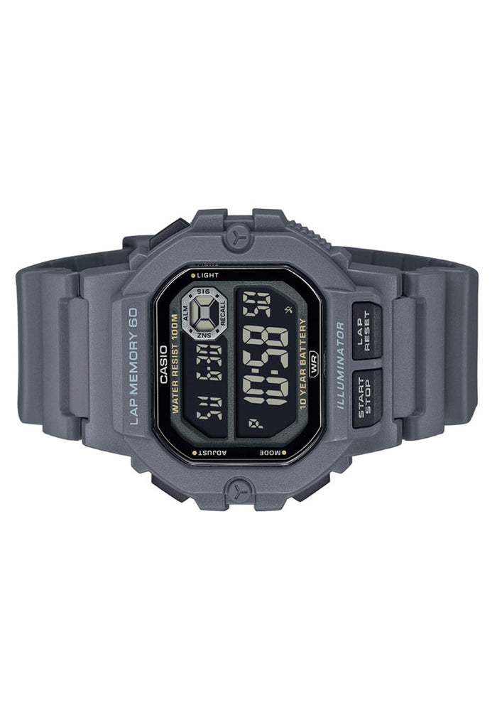 Casio WS-1400H-8B Digital Rubber Strap Watch for Men-Watch Portal Philippines