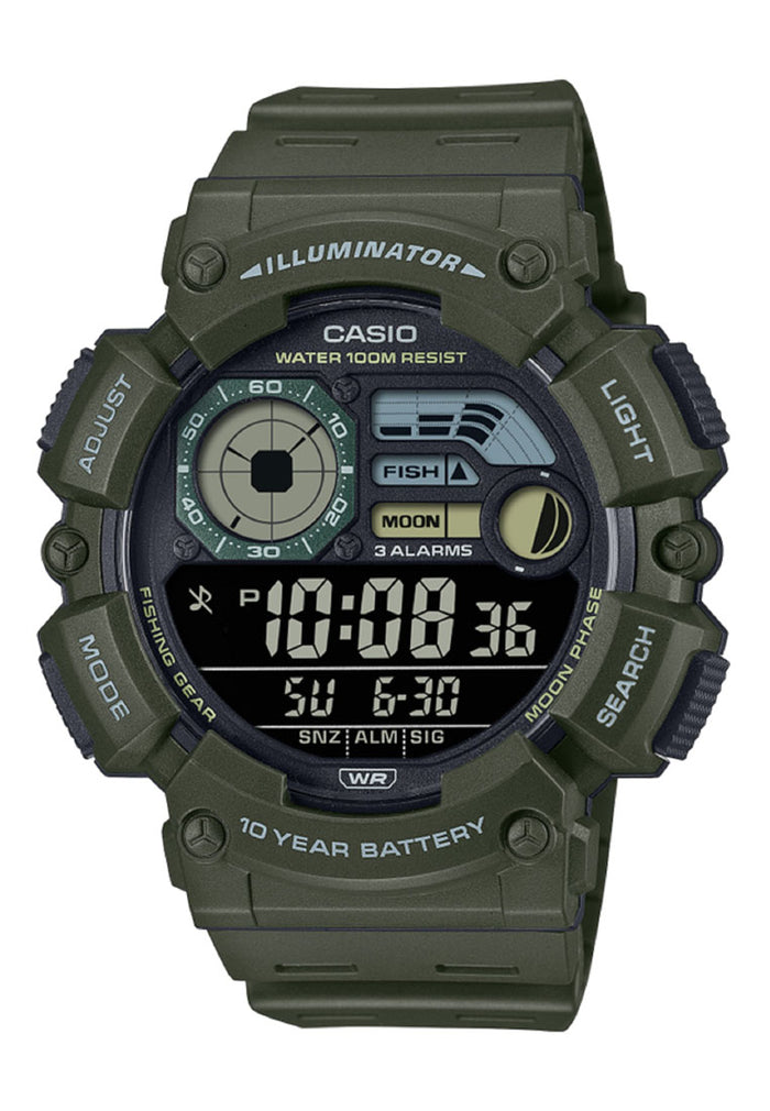 Casio WS-1500H-3B Digital Rubber Strap Watch for Men-Watch Portal Philippines