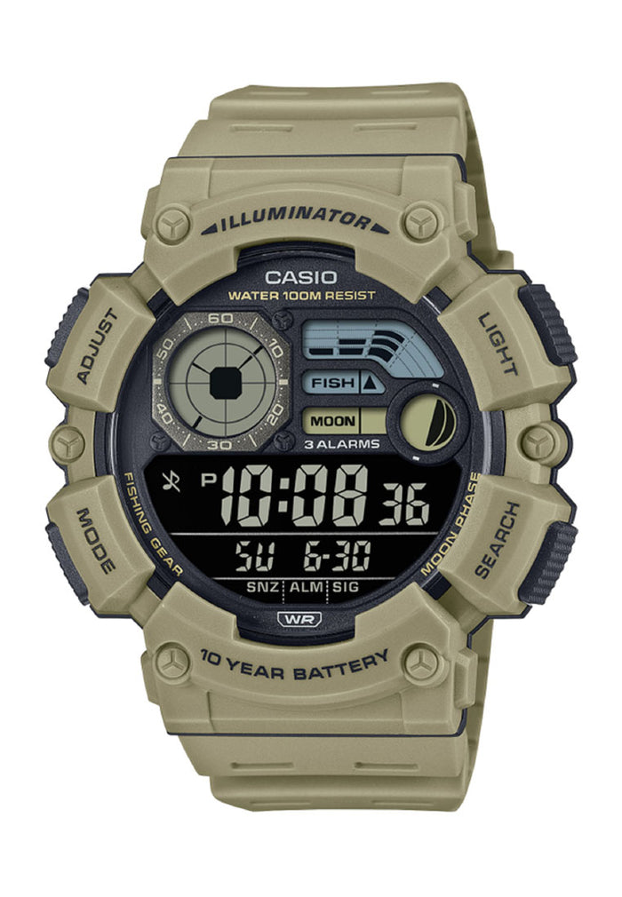 Casio WS-1500H-5B Digital Rubber Strap Watch for Men-Watch Portal Philippines