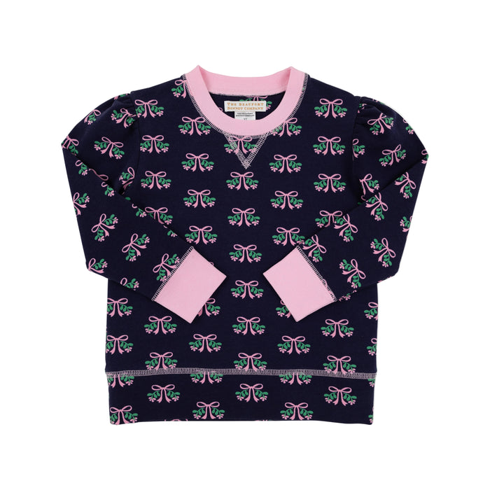 Cassidy Comfy Puff Sleeve Crewneck-Beloved Bows