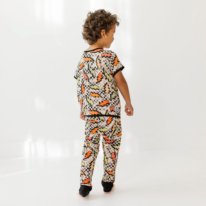 Charged Up Short Long Romper
