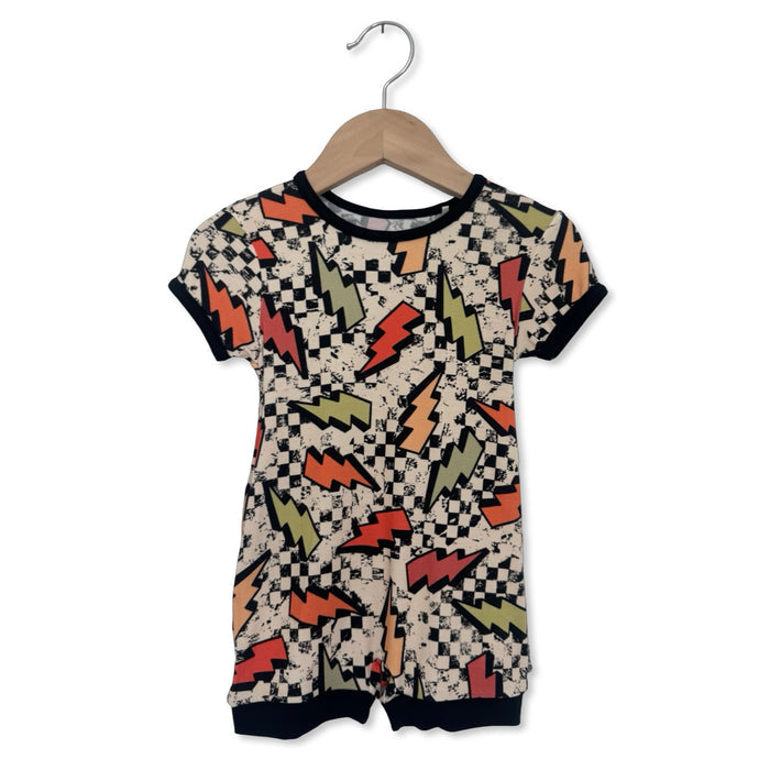 Charged Up Shorty Romper Luxe Edition | Cotton Bamboo Blend