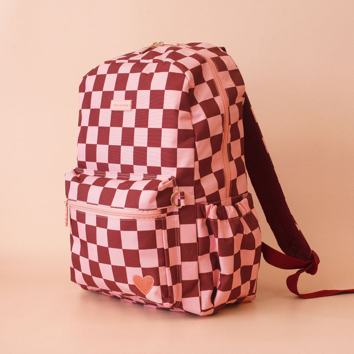 Cherry Check Junior Backpack - Medium 20L - SECONDS