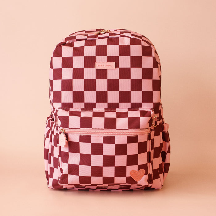 Cherry Check Junior Backpack - Medium 20L - SECONDS