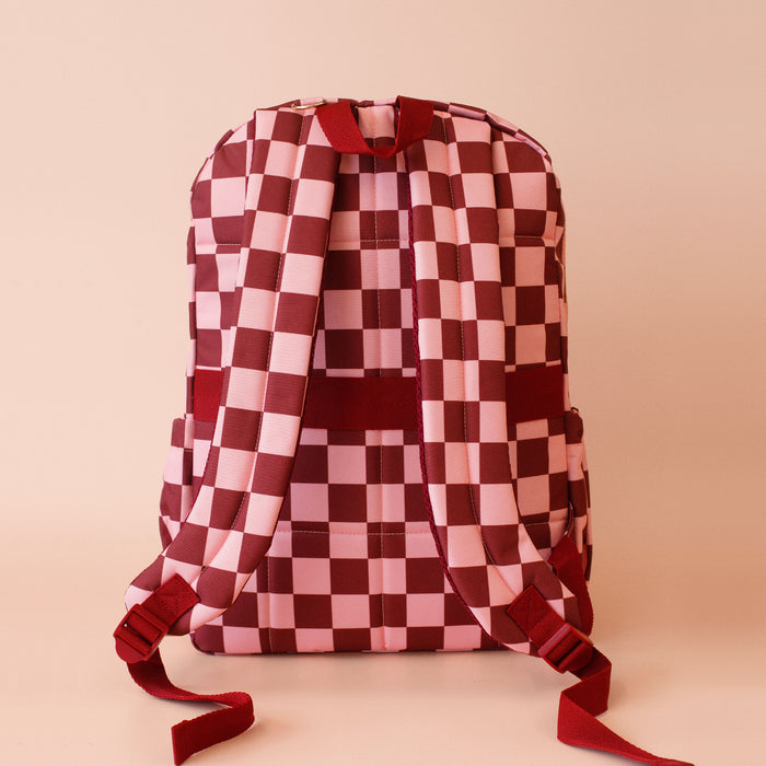 Cherry Check Junior Backpack - Medium 20L - SECONDS