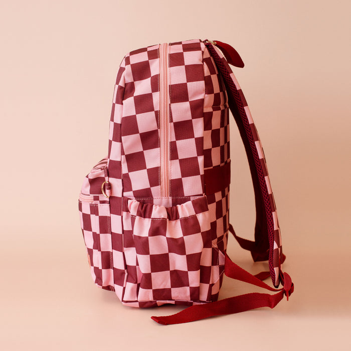 Cherry Check Junior Backpack - Medium 20L - SECONDS
