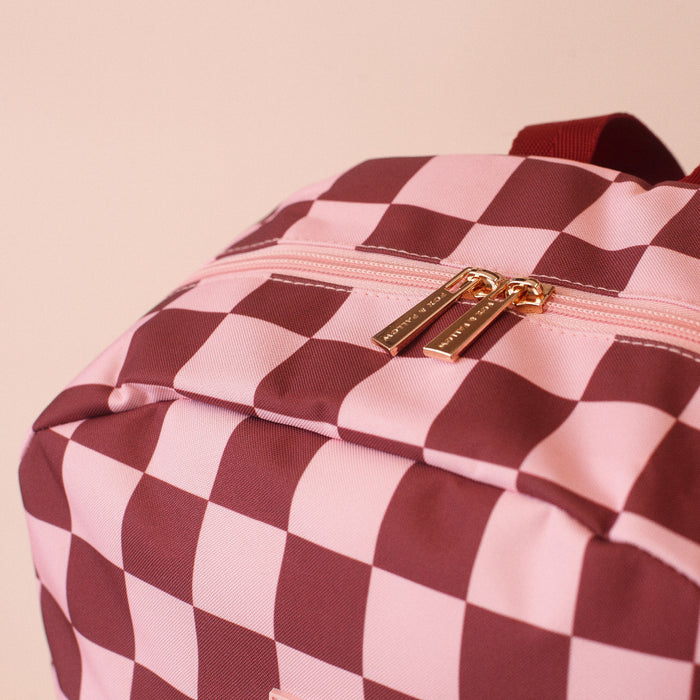 Cherry Check Junior Backpack - Medium 20L - SECONDS