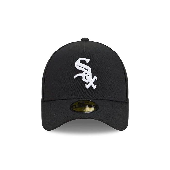 Pictured is this MLB Team Side Chicago White Sox 59FORTY A-Frame Fitted cap in black. 3