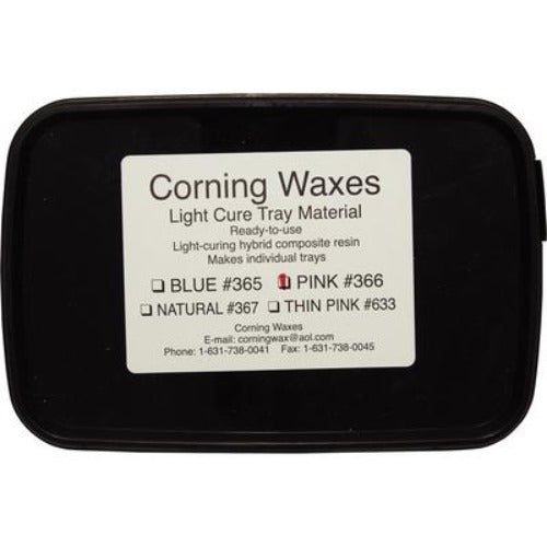 Corning Hybrid Composite Light cure Pink tray Matrial
