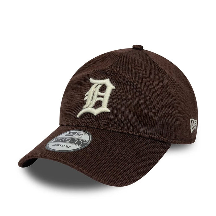 Pictured is this MLB Merino Wool Detroit Tigers 9TWENTY cap in dark brown. 1
