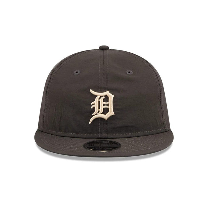 Pictured is this MLB Nylon Detroit Tigers Retro Crown 9FIFTY cap in black. 3