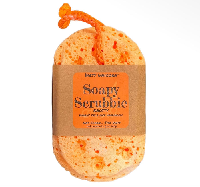 Dirty Unicorn Soapy Scrubbie - Knotty