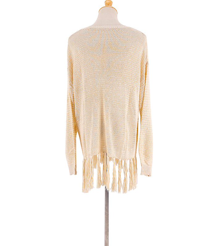 ✨ DOUCE ÉVASION – La robe maille  beige qui sublime vos instants d’été