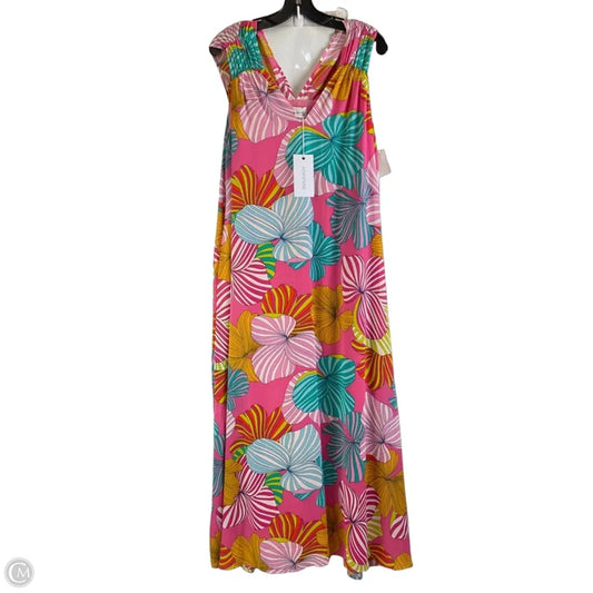 Dress Casual Maxi By Adrienne In Multi-colored, Size: M