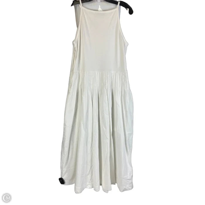 Dress Casual Maxi By Loft In White, Size: 12p