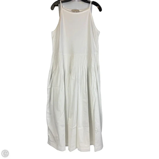 Dress Casual Maxi By Loft In White, Size: 14
