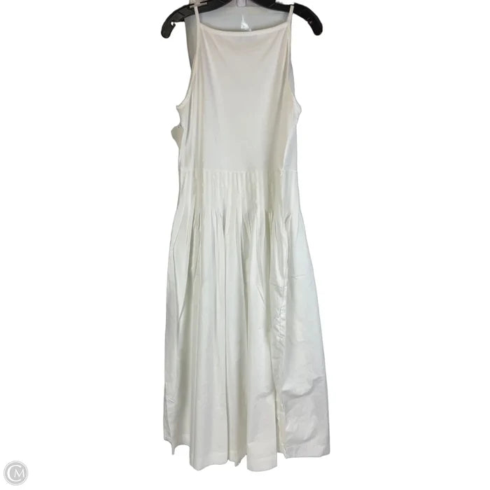 Dress Casual Maxi By Loft In White, Size: 14