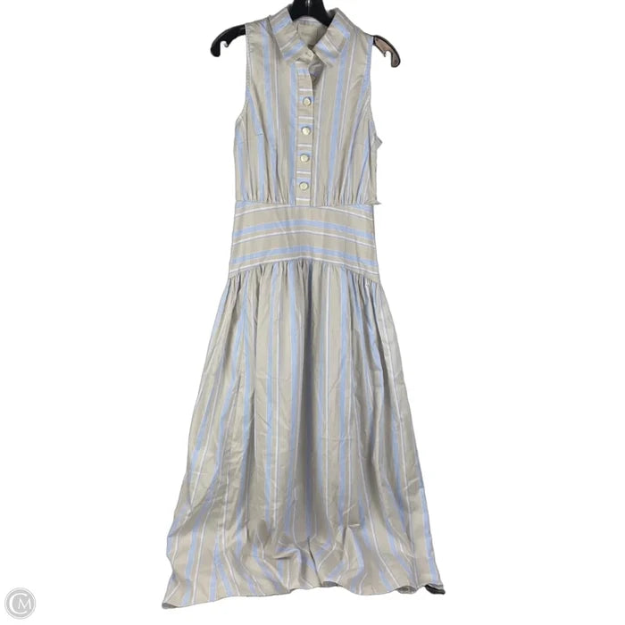 Dress Casual Maxi By Parker In Striped Pattern, Size: Xs